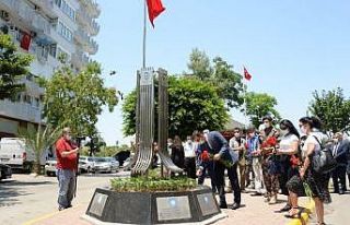 Antalya’da helikopter şehitleri anıldı