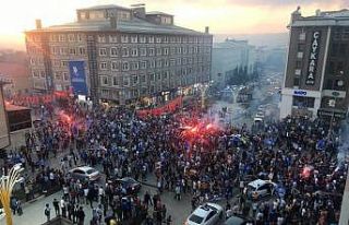 Erzurum’da Süper Lig sevinci