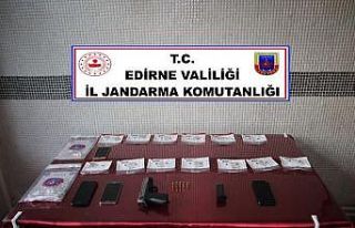 Edirne’de uyuşturucu operasyonu