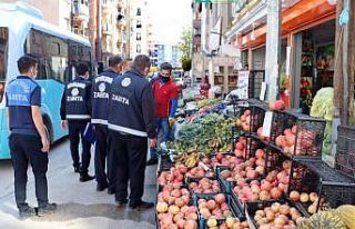 Van’da ‘kaldırım işgali’ denetimi