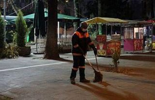 Uşak’ta sokaklar boş kaldı