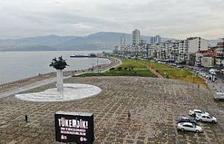 İzmir’de sular çekildi