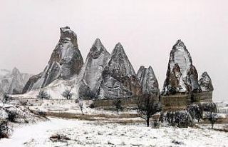 Kapadokya’dan tablo gibi fotoğraflar