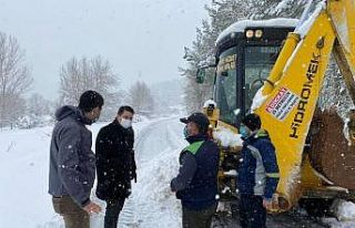 Kaymakam Göktaş çalışmaları inceledi