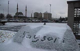 Kayseri beyaza büründü