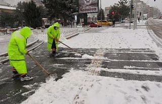 Tokat’ta eğitime kar engeli