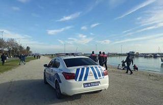 Yeşilköy Sahili’nde dronelu denetim