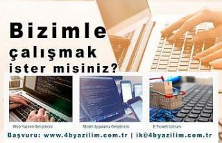 4B Yazılım’dan iş fırsatı