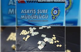 Malatya’da kumar oynayanlara baskın