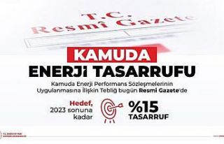 Kamu kurumlarında tasarruf dönemi