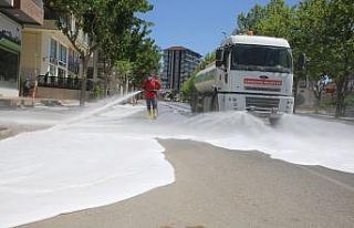 Karaköprü’de temizlik çalışmaları