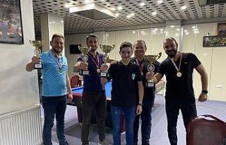 Bilardo il birinciliği tamamlandı