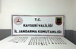 Kayseri’de tarihi eser operasyonu