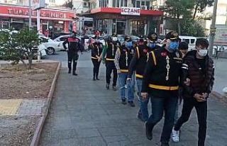 Kahramanmaraş’ta 39 kişi tutuklandı