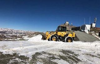 Şırnak’ta karla mücadele başladı