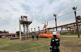 Kocaeli itfaiyesinden Hatay’da eğitim