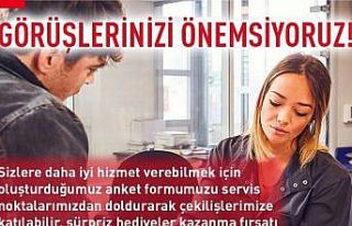 Müşteri memnuniyet çıtasını yükselttiler