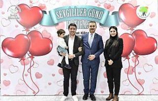 Sevgililer Mamak’ta buluştu