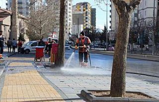 Talas’ta erken bahar temizliği