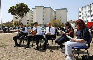 ALKÜ’de  kitap okuma etkinliği