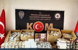 İzmir’de kaçak tütün operasyonu