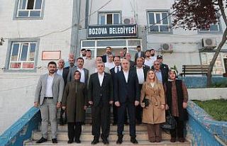 Beyazgül Bozova’da temaslarda bulundu