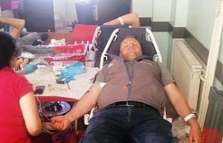 Hisarcık’ta kan bağışı kampanyası