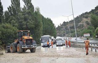 Burdur’da fırtına etkili oldu