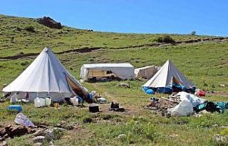 Erzincanlı göçerlerin yayla hayatı