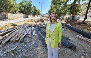 Kavaklıdere yolunda çalışma başlatıldı