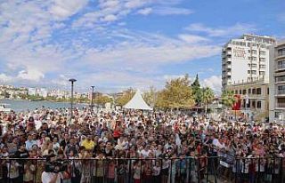 Çocuklar festivalin tadını çıkardı