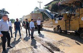 Başkan Aras, incelemelerde bulundu