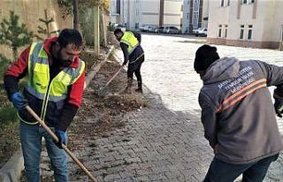 Bayburt’ta sonbahar temizliği