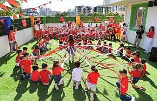 Konyaaltı kreşlerinde cumhuriyet coşkusu