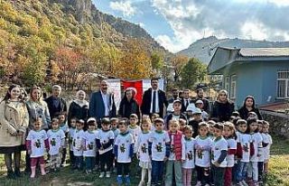 Çukurca’da fidan dikimi yapıldı