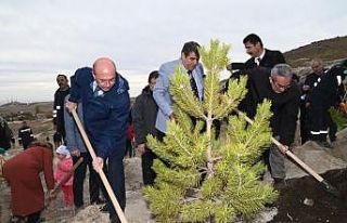 Selçuklu’da fidanlar toprakla buluştu