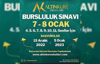 Altınküre Okulları’nda bursluluk sınavı