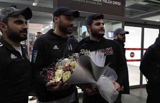 Beşiktaş kafilesi, Gaziantep’te