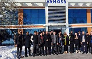 Başkan Aslan gazetecileri ağırladı