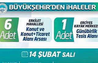 Büyükşehir’den ihaleler