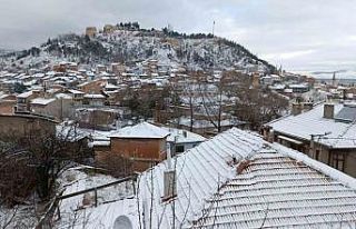 Kütahya beyaza büründü