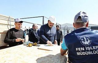 Hatay’da Aziziye mesaisi