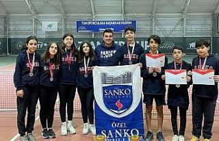 SANKO Okulları’nın tenis başarısı