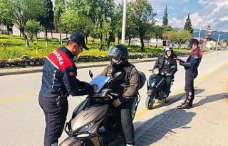 Aydın’da motosiklet sürücüleri bilgilendirildi