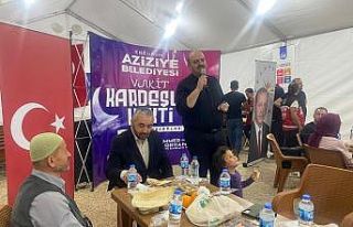 Aziziye’den Hatay’a kardeşlik sofrası