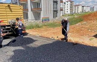 Bozulan yollar düzeltiliyor