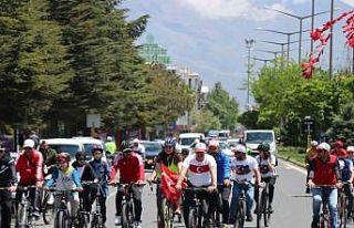 Erzincan’da bisiklet turu