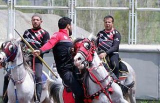 Erzurum’da cirit heyecanı