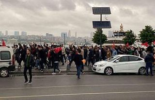 Üsküdar’da vatandaşlardan sevinç kutlamaları