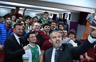 Başkan Aktaş’la tecrübe paylaşımı